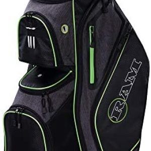 Ram Golf Tour Cart Bag with 14 Way Dividers Top