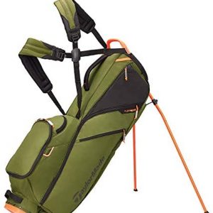 TaylorMade FlexTech Lite Bag, Army/Orange