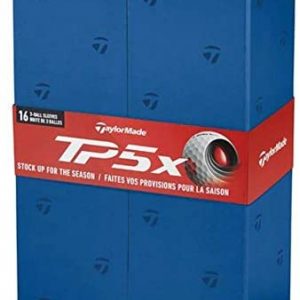 TaylorMade 2021 TP5x (3+1 Box) 4DZ Golf Ball Pack, white