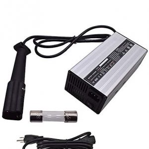48V 3-Pin Battery Charge Charger with Plug replacement for Yamaha Golf Cart Years 2007 & Up