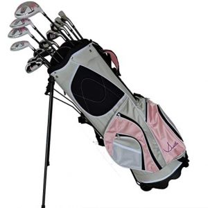 Sephlin Signature Womens Pink 13 Pieces Golf Clubs and Golf Bag