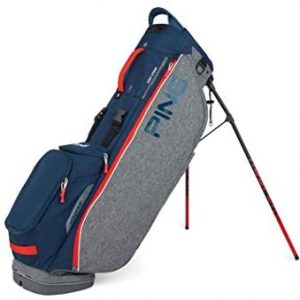PING Hoofer Lite Stand Golf Bag [Heather Grey/Navy/Scarlet]