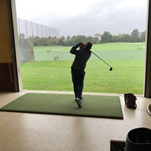 Real Feel Golf Mats Country Club Elite 5′ X 10′ Simulator Size Golf Mat The Original Country Club Elite Heavy Duty Commercial Practice Mat. The First Golf Mat That Takes A Real Tee a