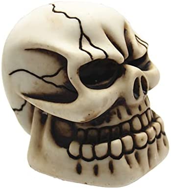 HONGHUO ZHIFU Fit for Gear Shift Knob Skull Automatic Personalized Modification Sport Lever Gear Stick Fit for Golf 7 Manual Head Lever Auto Parts (Color Name : 102Bone Color) 2 HONGHUO ZHIFU Fit for Gear Shift Knob Skull Automatic Personalized Modification Sport Lever Gear Stick Fit for Golf 7 Manual Head Lever Auto Parts (Color Name : 102Bone Color) - Image 2