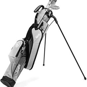 Sunday Golf – Lightweight Sunday Golf Bag with Strap and Stand – Easy to Carry and Durable Pitch n Putt Golf Bag – Golf Stand Bag for The Driving Range, Par 3 and Executive Courses – 31.5 inches Tall…