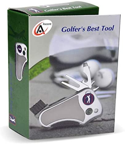 Golfer's Best Tool Golf Multitool All-IN-ONE - Stroke Counter, Divot Repair Tool, Brush, Ball Marker, Cleat Tightener, Club Groove Cleaner, Best Golf Gift Idea For Men Women, Souvenir, Present 3 Golfer's Best Tool Golf Multitool All-IN-ONE - Stroke Counter, Divot Repair Tool, Brush, Ball Marker, Cleat Tightener, Club Groove Cleaner, Best Golf Gift Idea For Men Women, Souvenir, Present - Image 3