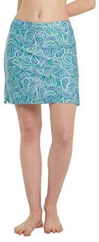 slimour Women Print Golf Skirt Travel Skirts with Pockets Swim Skirt High Waist with Shorts 8 slimour Women Print Golf Skirt Travel Skirts with Pockets Swim Skirt High Waist with Shorts - Image 8