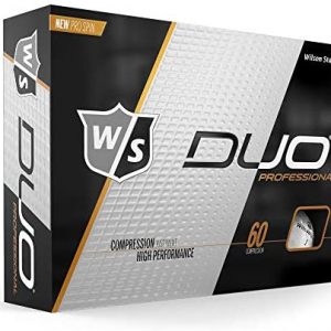 Wilson Staff DUO Golf Ball, Professional, White