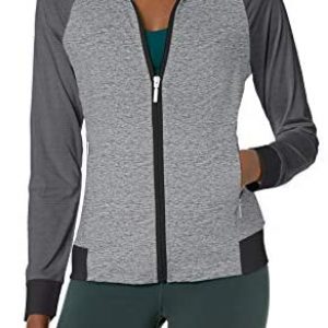 Cutter & Buck Women’s Moisture Wicking, UPF 50+, Long-Sleeve Lena Full Zip Jacket
