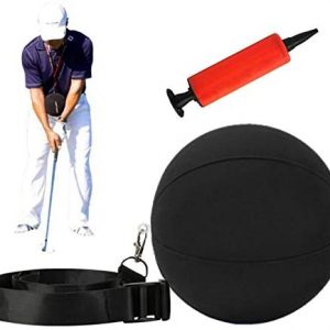 Golf Training Aid, Golf Swing Training Aid Assist Golf Posture Correction Trainer Golf Smart Inflatable Ball Set