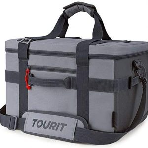 TOURIT Cooler Bag 48-Can Insulated Soft Cooler Large Collapsible Cooler Bag 32L Lunch Coolers for Picnic, Beach, Work, Trip