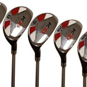 Men’s Majek Golf All Hybrid Partial Set, which Includes: #7, 8, 9, PW +SW Senior Flex Right Handed New Utility “A” Flex Club