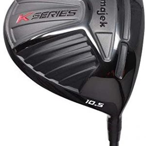 Senior Men’s Majek K-Series High Launch 460cc 10.5° Driver and 3 5 Fairway Wood Set Golf Clubs, Right Handed Senior Flex with Men’s Senior Size Black Pro Velvet Grips