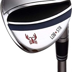 Rife Golf Right Handed 60 Degree LOB STR Wedge Graphite Shaft Extra Large Club Face for High Trajectory and Easy Impact