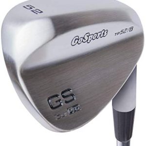GoSports Tour Pro Golf Wedges – 52 Gap Wedge, 56 Sand Wedge and 60 Lob Wedge in Satin or Black Finish (Right Handed)