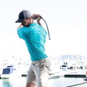 Indoor Golf Swing Trainer, Compact Flexible Shaft, Weighted Club Head, Golf Gift, Regulate Your Golf Swing Speed with This Golf Training Aid