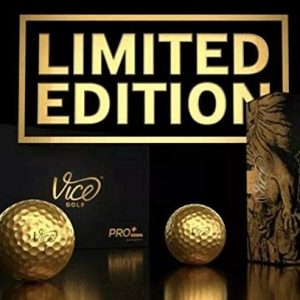 Vice Pro Plus Gold Limited Edition Golf Balls