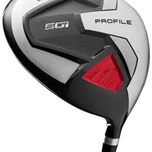 Wilson Golf Profile SGI Men’s Complete Golf Set — Long, Right Hand,Red (Long)