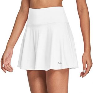 BALEAF Women’s High Waisted Tennis Skirt Golf Active Sport Running Skorts Skirts Ball Pockets