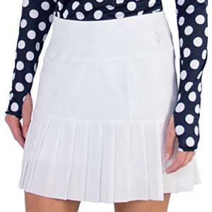 Jofit Apparel Women’s Athletic Clothing Long Knife Pleat Skort for Golf & Tennis