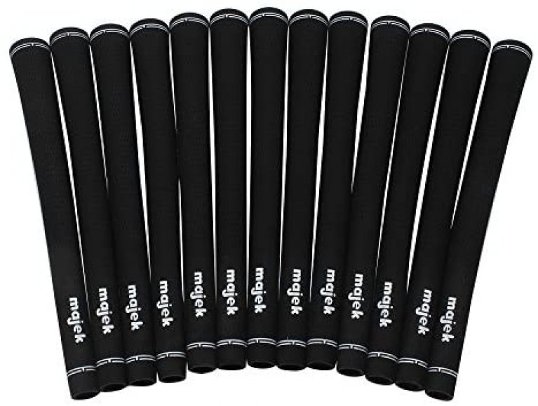 13 Piece Senior Men's Majek Jumbo Oversize Tour Pro Velvet Golf Grips