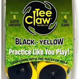 Tee Claw Golf Training Aid Kit, Artificial Turf Tee Holder and Training Aid