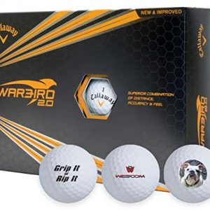 Callaway Warbird 2.0 Custom Personalized Golf Balls
