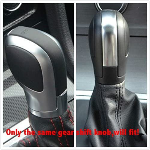 Loncky Auto Car Leather Gear Shift Knob Cover for VW Golf Jetta Passat Tiguan Touareg Beetle GLI Eos CC Golf TDI E-Golf Golf Sportwagen Jetta Hybrid Golf R Golf GTI Jetta Sportwagen Accessories 7 Loncky Auto Car Leather Gear Shift Knob Cover for VW Golf Jetta Passat Tiguan Touareg Beetle GLI Eos CC Golf TDI E-Golf Golf Sportwagen Jetta Hybrid Golf R Golf GTI Jetta Sportwagen Accessories - Image 7