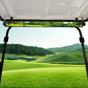 HASBEEN Golf Cart Mirror, 4 Panel Rear View Mirror for Golf Cart Club Car Vans Trucks Fits EZGO Yamaha