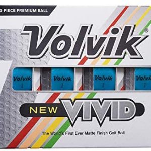 Volvik 2020 Vivid 3 Pc Golf Matte Balls