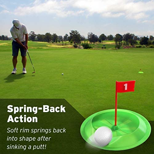 GoSports Pure Putt Challenge Mini Golf Game - Build Your Own Course at Home, The Office or On The Green - Includes 9 Holes, 4 Balls, Dry-Erase Scorecard & Rules 7 GoSports Pure Putt Challenge Mini Golf Game - Build Your Own Course at Home, The Office or On The Green - Includes 9 Holes, 4 Balls, Dry-Erase Scorecard & Rules - Image 7