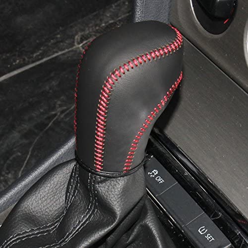 Loncky Auto Car Leather Gear Shift Knob Cover for VW Golf Jetta Passat Tiguan Touareg Beetle GLI Eos CC Golf TDI E-Golf Golf Sportwagen Jetta Hybrid Golf R Golf GTI Jetta Sportwagen Accessories 6 Loncky Auto Car Leather Gear Shift Knob Cover for VW Golf Jetta Passat Tiguan Touareg Beetle GLI Eos CC Golf TDI E-Golf Golf Sportwagen Jetta Hybrid Golf R Golf GTI Jetta Sportwagen Accessories - Image 6