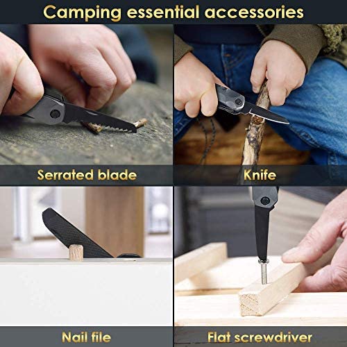 Multitool Camping Accessories Stocking Stuffers for Men Dad Gifts, 13 In 1 Survival Tools Christmas Gifts Cool Gadgets for Women Husband Grandpa Him Birthday Valentines Fathers Day Gifts for Him Dad 5 Multitool Camping Accessories Stocking Stuffers for Men Dad Gifts, 13 In 1 Survival Tools Christmas Gifts Cool Gadgets for Women Husband Grandpa Him Birthday Valentines Fathers Day Gifts for Him Dad - Image 5