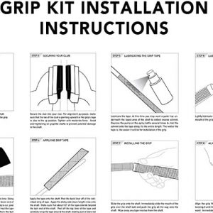Winn Dri-Tac Wrap 9 Piece Golf Grip Bundle