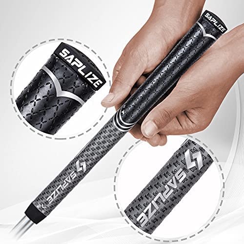SAPLIZE Golf Grips Standard/Midsize/Oversize PU Material 13 Grips with Full Regripping Kit Tacky Shock Absorption Golf Club Grips 5 SAPLIZE Golf Grips Standard/Midsize/Oversize PU Material 13 Grips with Full Regripping Kit Tacky Shock Absorption Golf Club Grips - Image 5