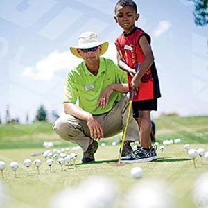 Acstar Two Way Junior Golf Putter Graphite Kids Putter Both Left and Right Handed Easily Use 3 Sizes to Choose Freely for Kids Ages 3-5 6-8 9-12