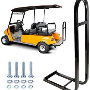 Roykaw Golf Cart Rear Seat Safety Grab Bar Fits EZGO Club Car Yamaha Add Safety to Your Rear Passengers