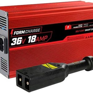 FORM 18 AMP EZGO TXT Battery Charger for 36 Volt Golf Carts -“D” style plug