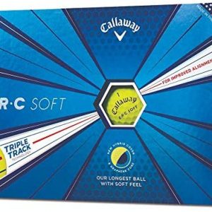 Callaway 2019 ERC Soft Triple Track Golf Balls 12, Prior Generation