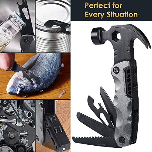 Multitool Camping Accessories Stocking Stuffers for Men Dad Gifts, 13 In 1 Survival Tools Christmas Gifts Cool Gadgets for Women Husband Grandpa Him Birthday Valentines Fathers Day Gifts for Him Dad 8 Multitool Camping Accessories Stocking Stuffers for Men Dad Gifts, 13 In 1 Survival Tools Christmas Gifts Cool Gadgets for Women Husband Grandpa Him Birthday Valentines Fathers Day Gifts for Him Dad - Image 8