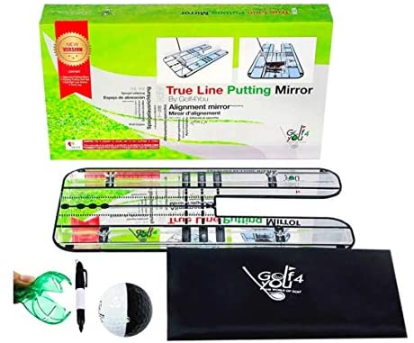 Premium Golf Alignment Putting Mirror | Golf Training Aids - All in One Value Pack Golf Practice Putting Aid to Improve All Aspects of Your Putting Stroke 3 Premium Golf Alignment Putting Mirror | Golf Training Aids - All in One Value Pack Golf Practice Putting Aid to Improve All Aspects of Your Putting Stroke - Image 3
