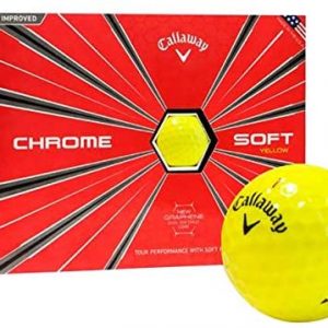 Callaway Golf Chrome Soft Golf Balls, (One Dozen), Prior Generation