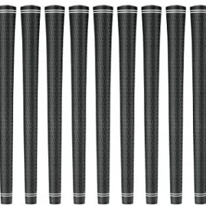 Karma Velvet 360 Standard 13 Piece Golf Grip Bundle, Black
