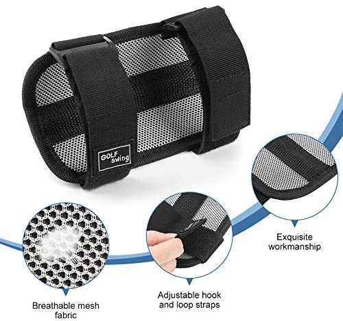 Golf Swing Training Aid, Straight Arm Golf Swing Elbow Trainer with TIK-Tok Sound Notifications for Golf Beginner to Correct Elbow Posture 6 Golf Swing Training Aid, Straight Arm Golf Swing Elbow Trainer with TIK-Tok Sound Notifications for Golf Beginner to Correct Elbow Posture - Image 6