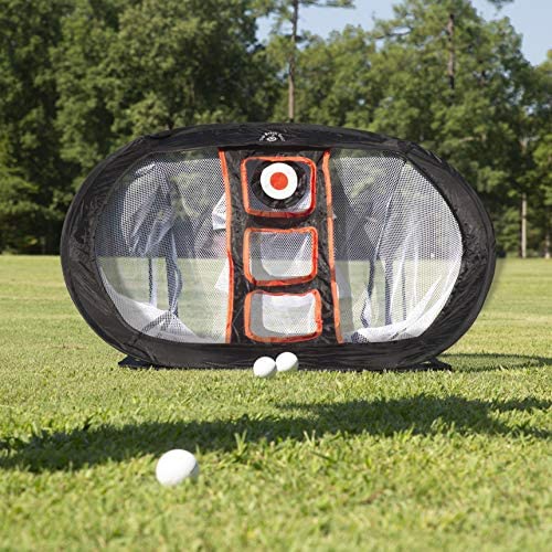 Golf Chipping Net with 12 Foam Practice Balls - Collapsible Golfing Target for Indoor/Outdoor Use - Portable Training Aid to Practice in Backyard or Office | Improve Accuracy and Challenge Friends 4 Golf Chipping Net with 12 Foam Practice Balls - Collapsible Golfing Target for Indoor/Outdoor Use - Portable Training Aid to Practice in Backyard or Office | Improve Accuracy and Challenge Friends - Image 4