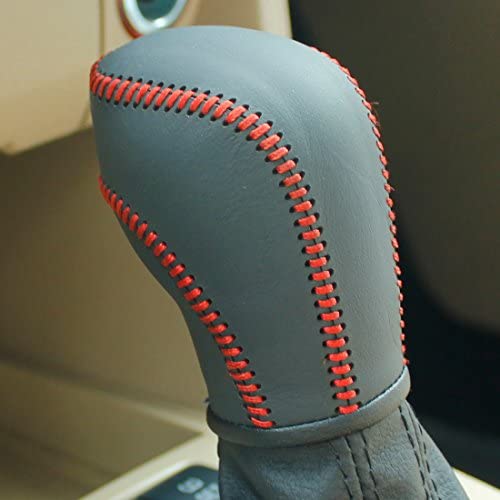 Loncky Auto Car Leather Gear Shift Knob Cover for VW Golf Jetta Passat Tiguan Touareg Beetle GLI Eos CC Golf TDI E-Golf Golf Sportwagen Jetta Hybrid Golf R Golf GTI Jetta Sportwagen Accessories 3 Loncky Auto Car Leather Gear Shift Knob Cover for VW Golf Jetta Passat Tiguan Touareg Beetle GLI Eos CC Golf TDI E-Golf Golf Sportwagen Jetta Hybrid Golf R Golf GTI Jetta Sportwagen Accessories - Image 3