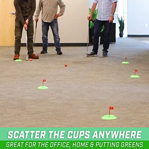 GoSports Pure Putt Challenge Mini Golf Game - Build Your Own Course at Home, The Office or On The Green - Includes 9 Holes, 4 Balls, Dry-Erase Scorecard & Rules 3 GoSports Pure Putt Challenge Mini Golf Game - Build Your Own Course at Home, The Office or On The Green - Includes 9 Holes, 4 Balls, Dry-Erase Scorecard & Rules - Image 3