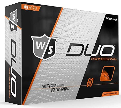 Wilson Staff DUO Professional Golf Ball, Orange 5 Wilson Staff DUO Professional Golf Ball, Orange - Image 5