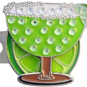 Giggle Golf Bling Margarita Ball Marker & Lime Hat Clip