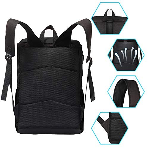 SEEHONOR Insulated Cooler Backpack Leakproof Soft Cooler Bag Lightweight Backpack Cooler for Lunch Picnic Fishing Hiking Camping Park Beach, 25 Cans 6 SEEHONOR Insulated Cooler Backpack Leakproof Soft Cooler Bag Lightweight Backpack Cooler for Lunch Picnic Fishing Hiking Camping Park Beach, 25 Cans - Image 6
